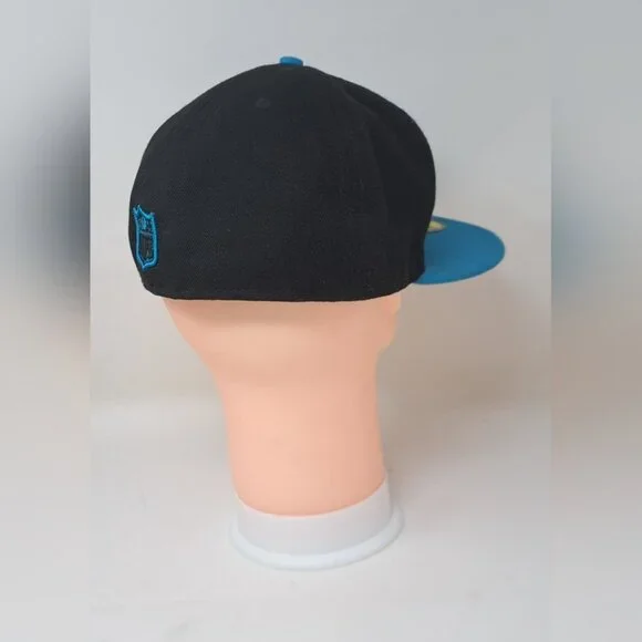 New Era 59Fifty NFL Team Carolina Panthers Hat Baseball Cap Football 7 3/4 - Picture 6 of 7